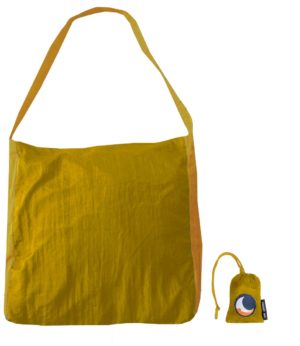 Ticket To The Moon Eco Super Market Bag 40L Dark Yellow