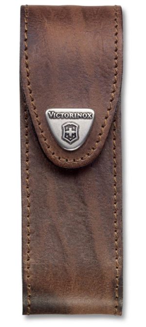 Victorinox Brown Leather Pouch