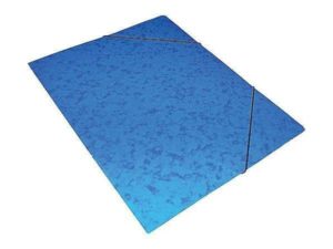 Φάκελος Πρεσπάν Α4 με λάστιχο - Μπλε