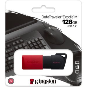 Kingston Datatraveler Exodia M 3.2 Red DTXM/128GB