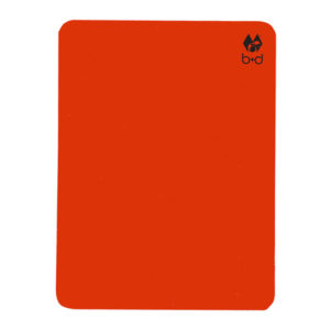 Κάρτα Διαιτητή Ποδοσφαίρου Κόκκινη 4018