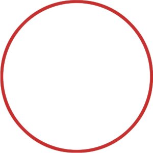 Στεφάνι Hula-Hoop 76cm Κόκκινο