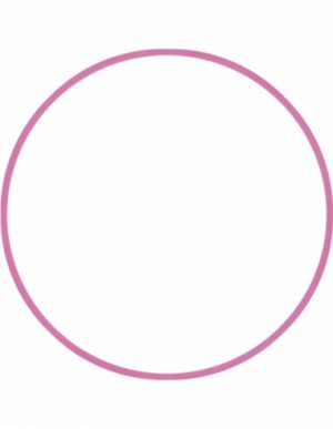 Στεφάνι HULA-HOOP 70cm - Φ19mm - 260gr - Ροζ