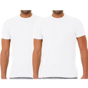 Apple Φανελάκια T-Shirts Σετ 2 Τεμ. Κοντομάνικα - Λευκό