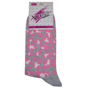 Γυναικείες Κάλτσες TEX Animal Γκρι/Ροζ