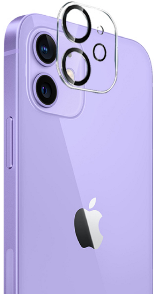 Crong Crong Lens Shield - Αντιχαρακτικό Προστατευτικό Γυαλί για Φακό Κάμερας Apple iPhone 12 - Clear (CRG-LSIP12)