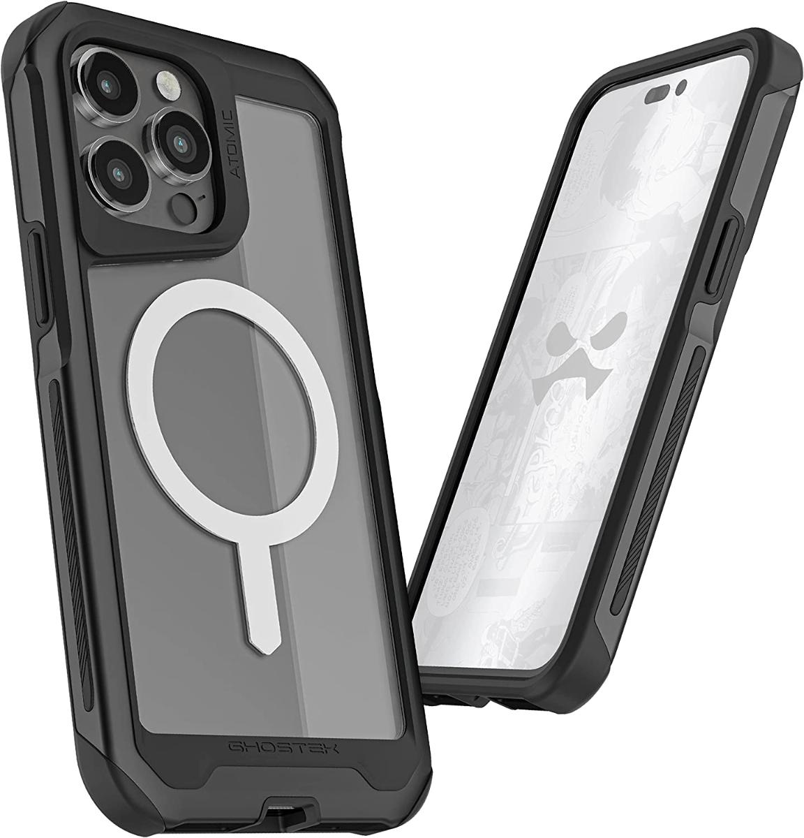 Ghostek Ghostek Atomic Slim 4 - Ανθεκτική Θήκη MagSafe Apple iPhone 14 Pro - Black (GHOCAS3088)