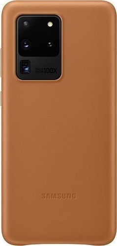 Official Samsung Δερμάτινη Θήκη Samsung Galaxy S20 Ultra - Brown (EF-VG988LAEGEU)
