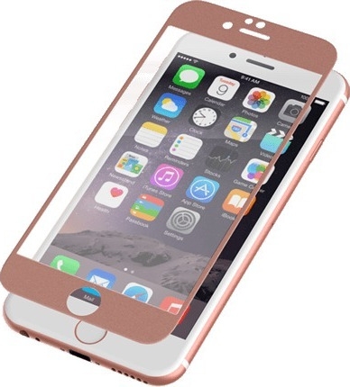 Zagg Zagg InvisibleSHIELD Full Face Tempered Glass iPhone 6 / 6S Plus Rose Gold (200-106-199)