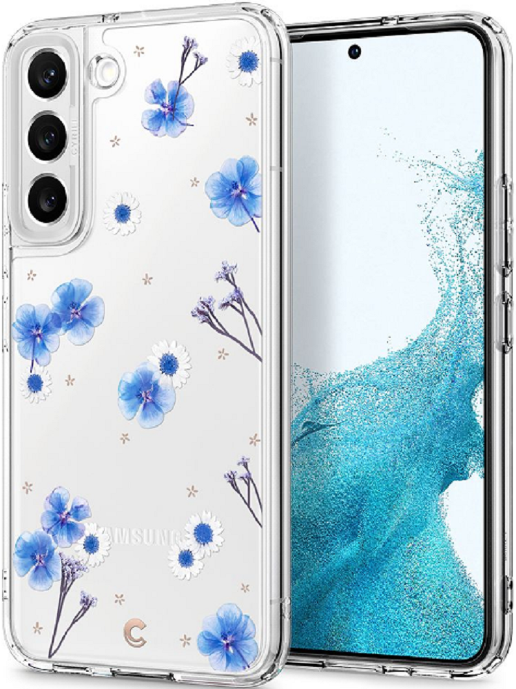 Spigen Spigen Θήκη Cyrill Cecile Samsung Galaxy S22 5G - Blue Spring (ACS04125)