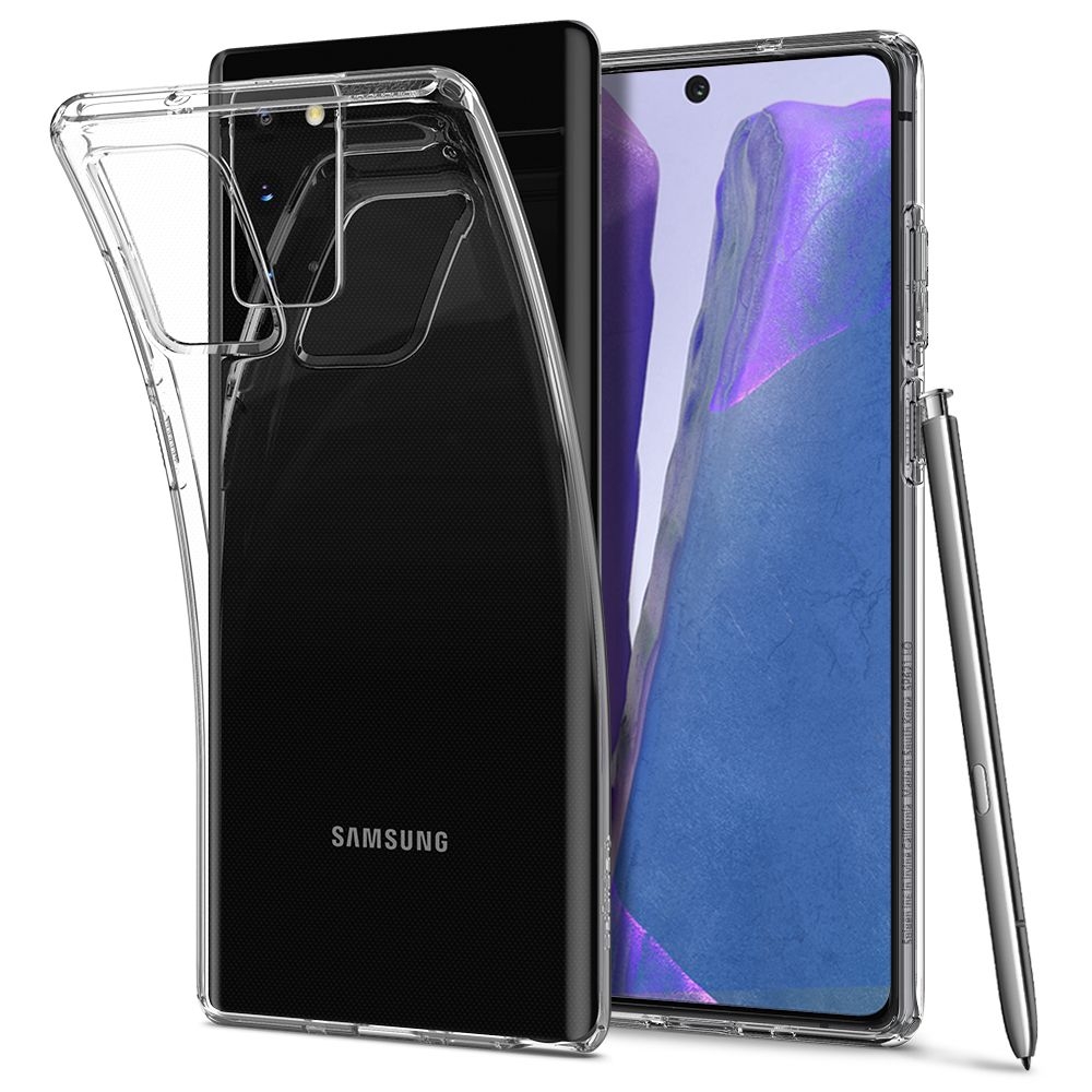 Spigen Spigen Θήκη Σιλικόνης Liquid Crystal Samsung Galaxy Note 20 - Crystal Clear (ACS01415)
