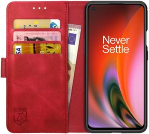 Rosso Rosso Element PU Θήκη Πορτοφόλι OnePlus Nord 2 5G - Red (89325)