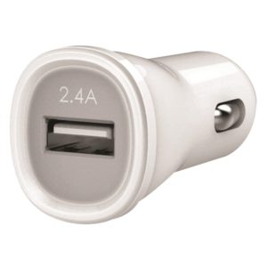 Kanex Kanex USB Car Charger 2.4A White (KCLA1PT24)