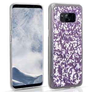 Caseflex Θήκη σιλικόνης για Samsung Galaxy S8 Plus Tinfoil Purple by Caseflex (200-102-189)
