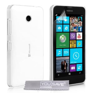YouSave Accessories Θήκη για Microsoft Lumia 532 by YouSave Accessories διάφανη και screen protector (200-100-249)