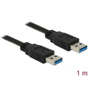 Delock Delock USB-A 3.0 Data Cable M/M 1m Black (85060)