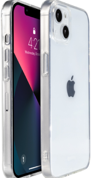 Crong Crong Slim Διάφανη Θήκη Σιλικόνης Apple iPhone 13 mini - 0.8mm - Clear (CRG-CRSLIM-IP1354-TRS)