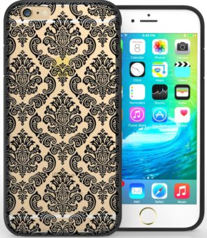 YouSave Accessories Θήκη Damask Black για iPhone 7 Plus by YouSave και screen protector (200-101-500)