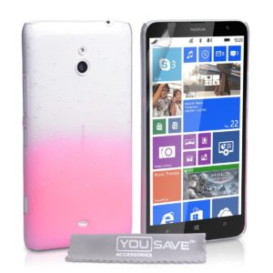 YouSave Accessories Θήκη για Nokia Lumia 1320 by YouSave ροζ και screen protector (200-101-163)