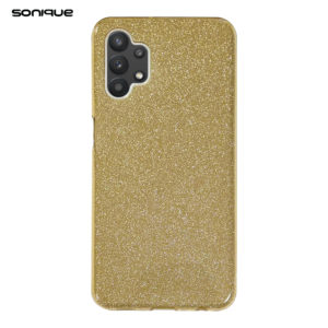 Θήκη Σιλικόνης Sonique Shiny για Samsung - Sonique - Χρυσό - Samsung Galaxy A32 5G