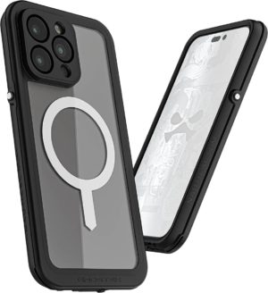 Ghostek Ghostek Nautical Slim - Ανθεκτική Αδιάβροχη Θήκη MagSafe - Apple iPhone 14 Pro Max - Clear (GHOCAS3194)