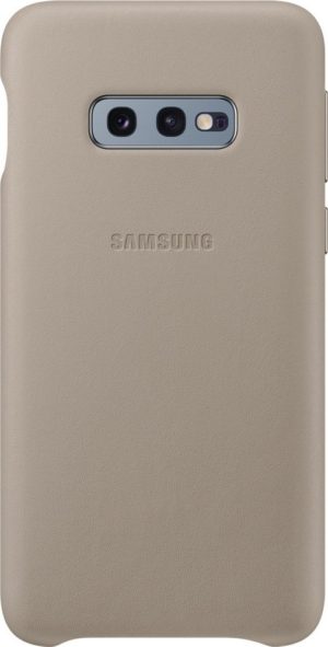 Samsung Official Δερμάτινη Θήκη Samsung Galaxy S10e - Grey EF-VG970LJEGWW (200-105-568)