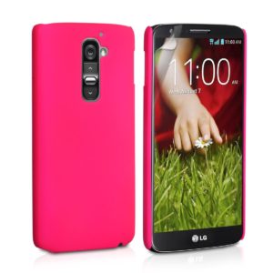 YouSave Accessories Θήκη για LG G2 ροζ ultra slim by YouSave Accessories και screen protector