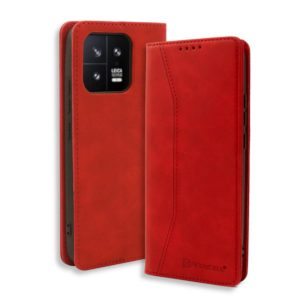 Bodycell Bodycell Book Case Pu Leather Xiaomi 13 5G Red (04-01112)