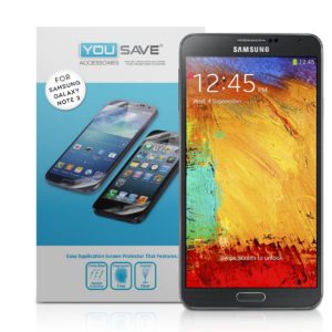 YouSave Accessories Μεμβράνη Προστασίας Οθόνης Samsung Galaxy Note 3 by Yousave - 3 Τεμάχια
