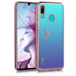 KW Θήκη Σιλικόνης Huawei P Smart (2019) - Fairy Rose Gold/Transparent by KW (200-104-293)