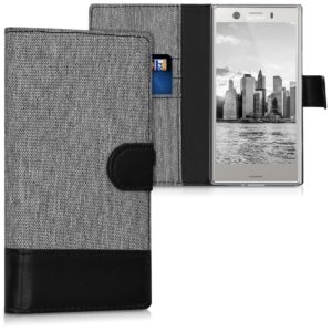 KW Θήκη Πορτοφόλι Sony Xperia XZ1 Compact by KW - Grey (200-102-387)