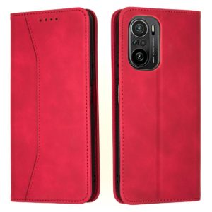 Bodycell Bodycell Book Case Pu Leather For Xiaomi Poco F3 Red (04-00654)