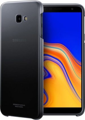 Samsung Official Gradation Cover - Σκληρή Θήκη Samsung Galaxy J4 Plus 2018 - Black (EF-AJ415CBEGWW)