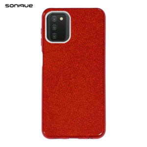Θήκη Σιλικόνης Sonique Shiny για Samsung - Sonique - Κόκκινο - Samsung Galaxy A03s