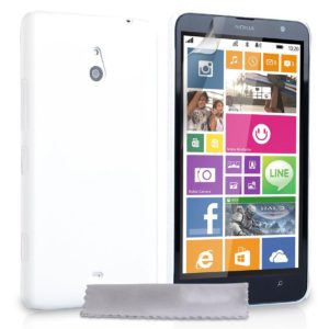YouSave Accessories Θήκη για Nokia Lumia 1320 by YouSave Accessories λευκή και δώρο screen protector