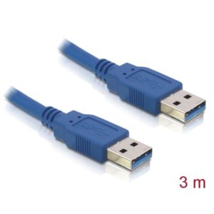 Delock Delock USB-A 3.0 Data Cable M/M 3m Blue (82536)