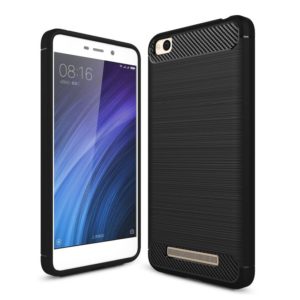 OEM Θήκη TPU Carbon Xiaomi Redmi 4A - Black (200-102-098)