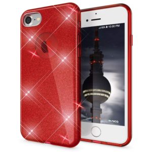 OEM Shining Glitter Case για iPhone 6 Plus/6s Plus Red - OEM (200-103-888)