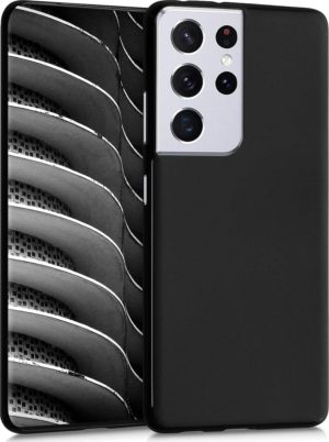 kwmobile KWmobile Flexible Rubber Case Θήκη Σιλικόνης Μαύρη για το Samsung Galaxy S21 Ultra 5G (200-109-042)