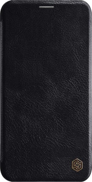 Nillkin Δερμάτινη θήκη-πορτοφόλι QIN Leather by Nillkin Μαύρη για iPhone 11 Pro Max - (200-106-101)