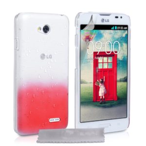 YouSave Accessories Θήκη για LG L70 by YouSave Accessories κόκκινη και δώρο screen protector
