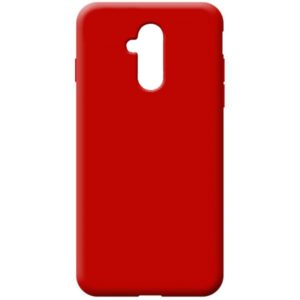 OEM OEM Soft Touch Silicon για Huawei Mate 20 Lite Red (200-108-671)