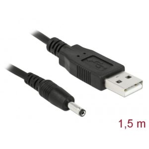 Delock Delock USB Power Cable > DC 3.5 x 1.35 mm 1.5m (82377)