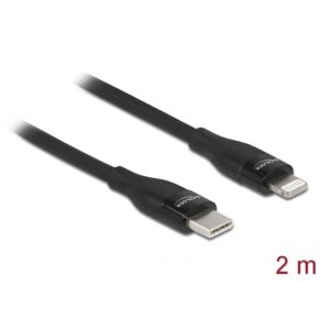 Delock Delock Data & Charging USB-C 2.0 > Lightning 2m Black (86638)