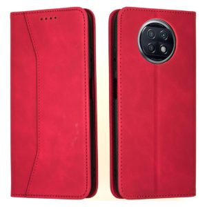 Bodycell Bodycell Θήκη - Πορτοφόλι Xiaomi Redmi Note 9T 5G - Red (04-00667)