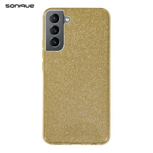 Θήκη Σιλικόνης Sonique Shiny για Samsung - Sonique - Χρυσό - Samsung Galaxy S22 Plus