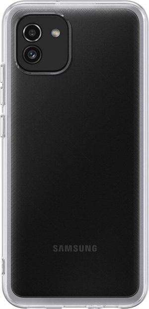 Samsung Official Samsung Θήκη Σιλικόνης Soft Clear Cover - Samsung Galaxy A03 - Transparent (EF-QA036TTEGEU)