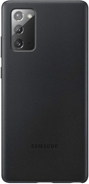 Samsung Official Samsung Leather Cover - Δερμάτινη Θήκη Samsung Galaxy Note 20 - Black (EF-VN980LBEGEU)