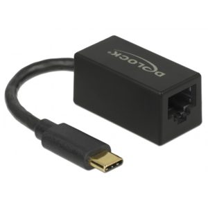 Delock Delock Adapter USB-C 3.2 > Gigabit LAN 10/100/1000 Mb/s (66043)