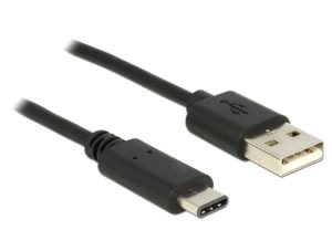 Delock Delock USB-C 2.0 Male > USB 2.0 Type A Male 0.5m (83326)